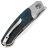Нож NL Knives Баба Яга 2.0 сталь ZDI-Elmax рукоять ZDI-Elmax/Chaotic Blue CF