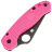Нож Spyderco Para 3 LTW DLC сталь CTS-BD1N рукоять Pink FRN (C223PPNBK)