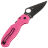 Нож Spyderco Para 3 LTW DLC сталь CTS-BD1N рукоять Pink FRN (C223PPNBK)