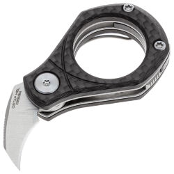 Нож CIVIVI Pyrus satin сталь 14C28N рукоять Twill Carbon Fiber (C23038-3)
