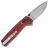 Нож SOG Terminus XR сталь D2 рукоять Crimson Red G10 (TM1023)