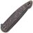 Нож WE Knife Smooth Sentinel Blackwash сталь CPM-20CV рукоять Black Ti/Copper Foil Ti (WE20043-6)
