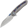 Нож Remette Kestrel satin сталь S35VN рукоять Gray Titanium/Timascus (RTPO-D)