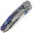 Нож Remette Kestrel satin сталь S35VN рукоять Gray Titanium/Timascus (RTPO-D)