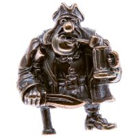 Бусина темлячная Пират бронза (Крымская бронза)