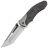 Нож TuoTown Uro satin сталь Tmax рукоять Grey Ti/Carbon Fiber