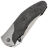 Нож TuoTown Uro satin сталь Tmax рукоять Grey Ti/Carbon Fiber