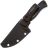 Нож N.C. Custom Fang satin сталь Х105 рукоять Black G10