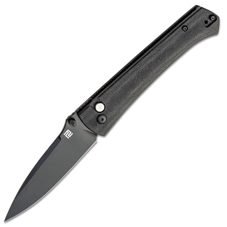 Нож Artisan Cutlery Andromeda Black сталь S35VN рукоять Black Micarta