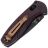 Нож Benchmade Mini Barrage cobalt сталь S30V рукоять Redstone Richlite (585BK-04)