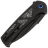 Нож WE Knife Sylox blackwash сталь M390 рукоять Black Ti/Aluminum Foil CF (WE24027-1)