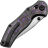 Нож Kansept Apollo mirror DLC сталь S35VN рукоять Ti/Purple Haze Fatcarbon