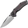 Нож Kansept Apollo mirror DLC сталь S35VN рукоять Ti/Purple Haze Fatcarbon