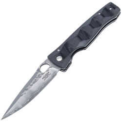 Нож Mcusta Elite Tactility сталь SPG2 San-Mai рукоять Black linen micarta (MC-0121G)