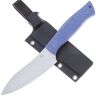 Нож Owl Knife Canadian сталь N690 рукоять микарта Джинс фиолетовая