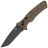 Нож Boker Plus Strike Tanto Blackwash PS сталь AUS-8 рукоять Coyote Aluminium (01BO425)