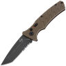 Нож Boker Plus Strike Tanto Blackwash PS сталь AUS-8 рукоять Coyote Aluminium (01BO425)