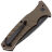Нож Boker Plus Strike Tanto Blackwash PS сталь AUS-8 рукоять Coyote Aluminium (01BO425)
