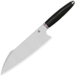 Нож кухонный QSP Harpoon Chef 8' сталь 14C28N рукоять Ebony Wood (QS-KK-001A)