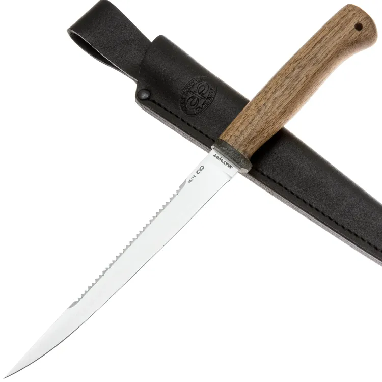 Нож Белуга сталь 95Х18 рукоять орех (АиР Златоуст)