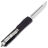 Нож Microtech Ultratech T/E Satin сталь M390 рукоять Black Aluminum (123-4)