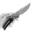 Нож WE Knife Skynix сталь Fafnir Damasteel рукоять Gray Titanium/Black-Blue CF