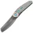 Нож Reate/Vulpex Knives CLU acidwash сталь Elmax рукоять Beadbalsted Titanium