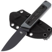 Нож Kizer Smolt black сталь CPM-3V рукоять Grey G10/Micarta