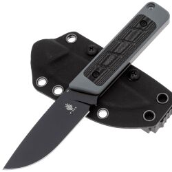 Нож Kizer Smolt black сталь CPM-3V рукоять Grey G10/Micarta