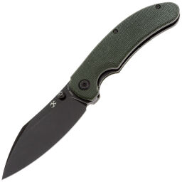 Нож Kansept Nesstreet blackwash сталь S35VN рукоять Green Micarta