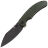 Нож Kansept Nesstreet blackwash сталь S35VN рукоять Green Micarta