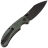 Нож Kansept Nesstreet blackwash сталь S35VN рукоять Green Micarta