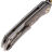 Нож Kansept Fenrir blackwash сталь S35VN рукоять Copper Foil CF/Titanium