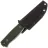 Нож HOT Knife Hoot burnt bronze сталь D2 рукоять Green Micarta