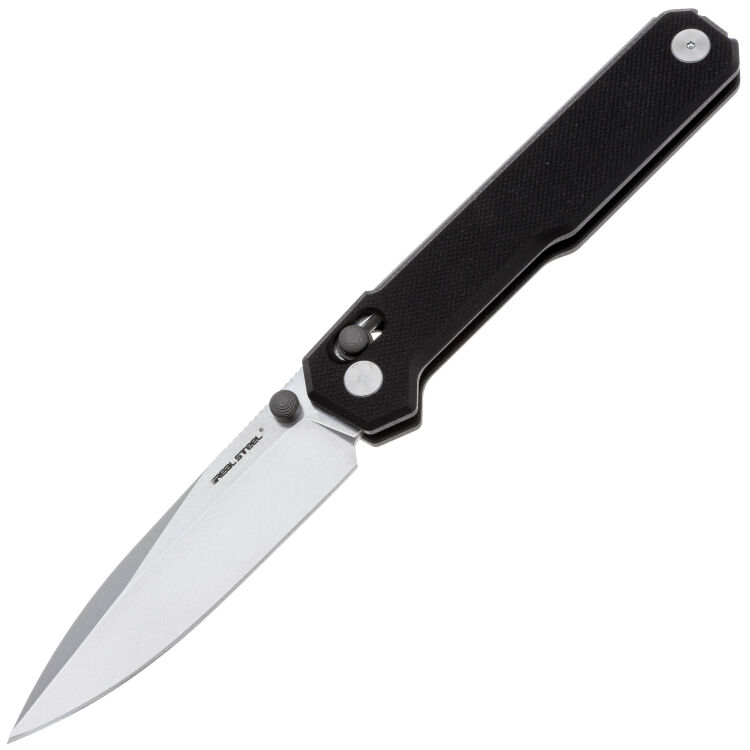 Нож Real Steel Perix stonewash сталь Nitro-V рукоять Black G10 (7121BS)