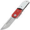 Нож Maxace Capsule-2 сталь 10CR15COMOV рукоять White/Red G10