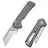 Нож CIVIVI Pulsara Utility сталь 6Cr13 рукоять Grey Aluminum (C24041F-4)