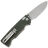 Нож SHOOZIZ HAN313 satin сталь 14C28N рукоять Green Micarta