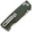 Нож SHOOZIZ HAN313 satin сталь 14C28N рукоять Green Micarta