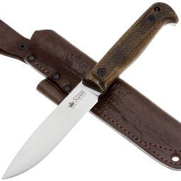 Нож Kizlyar Supreme Forester satin сталь AUS-10Co рукоять орех