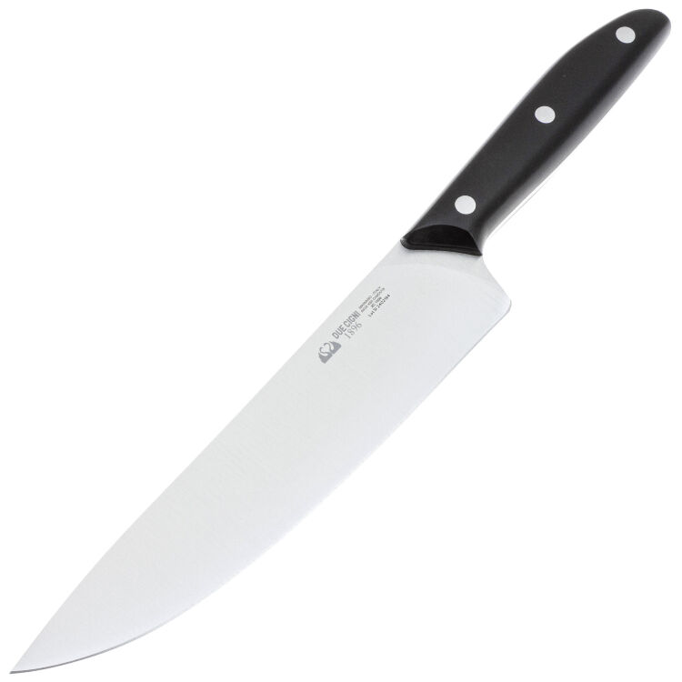 Нож кухонный Due Cigni Chef knife 20 cталь X50CrMoV15 рукоять Black POM (2C 1009)