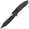 Нож WE Knife Archeozoic blackwash сталь M390 рукоять Black Ti/Shredded CF (WE23091-1)