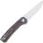 Нож QSP Osprey Satin сталь 14C28N рукоять Shredded CF/Red G10 (QS139-F1)