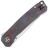 Нож QSP Osprey Satin сталь 14C28N рукоять Shredded CF/Red G10 (QS139-F1)