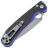 Нож Daggerr Arrow X-Lock beadblast сталь VG-10 рукоять Blue G10/CF