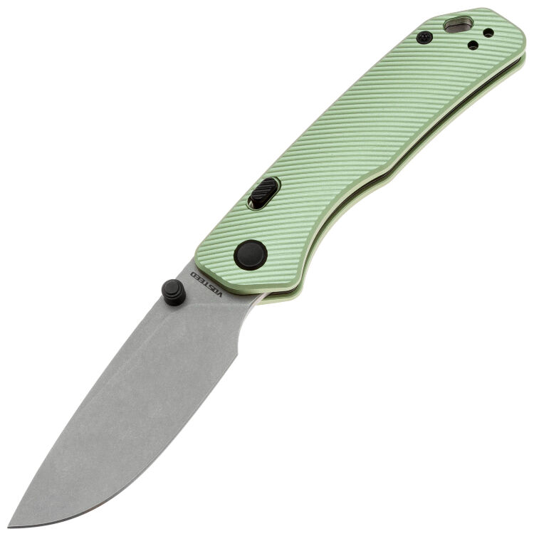 Нож Vosteed Marten stonewash сталь 154CM рукоять Green Aluminum