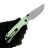 Нож Vosteed Marten stonewash сталь 154CM рукоять Green Aluminum
