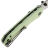 Нож Vosteed Marten stonewash сталь 154CM рукоять Green Aluminum