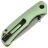 Нож Vosteed Marten stonewash сталь 154CM рукоять Green Aluminum