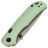 Нож Vosteed Marten stonewash сталь 154CM рукоять Green Aluminum